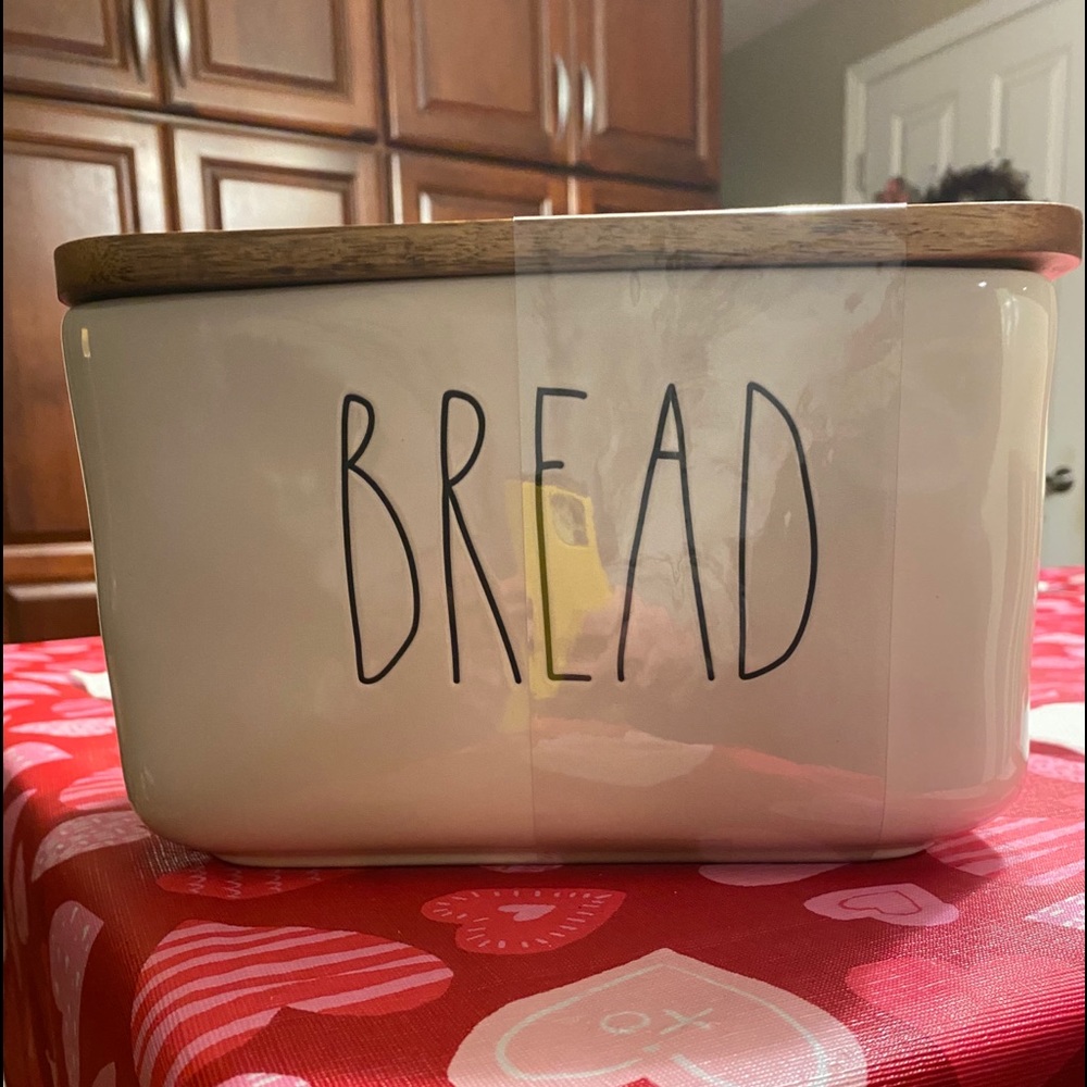 Rae Dunn Bread Box- Brand New Never Used